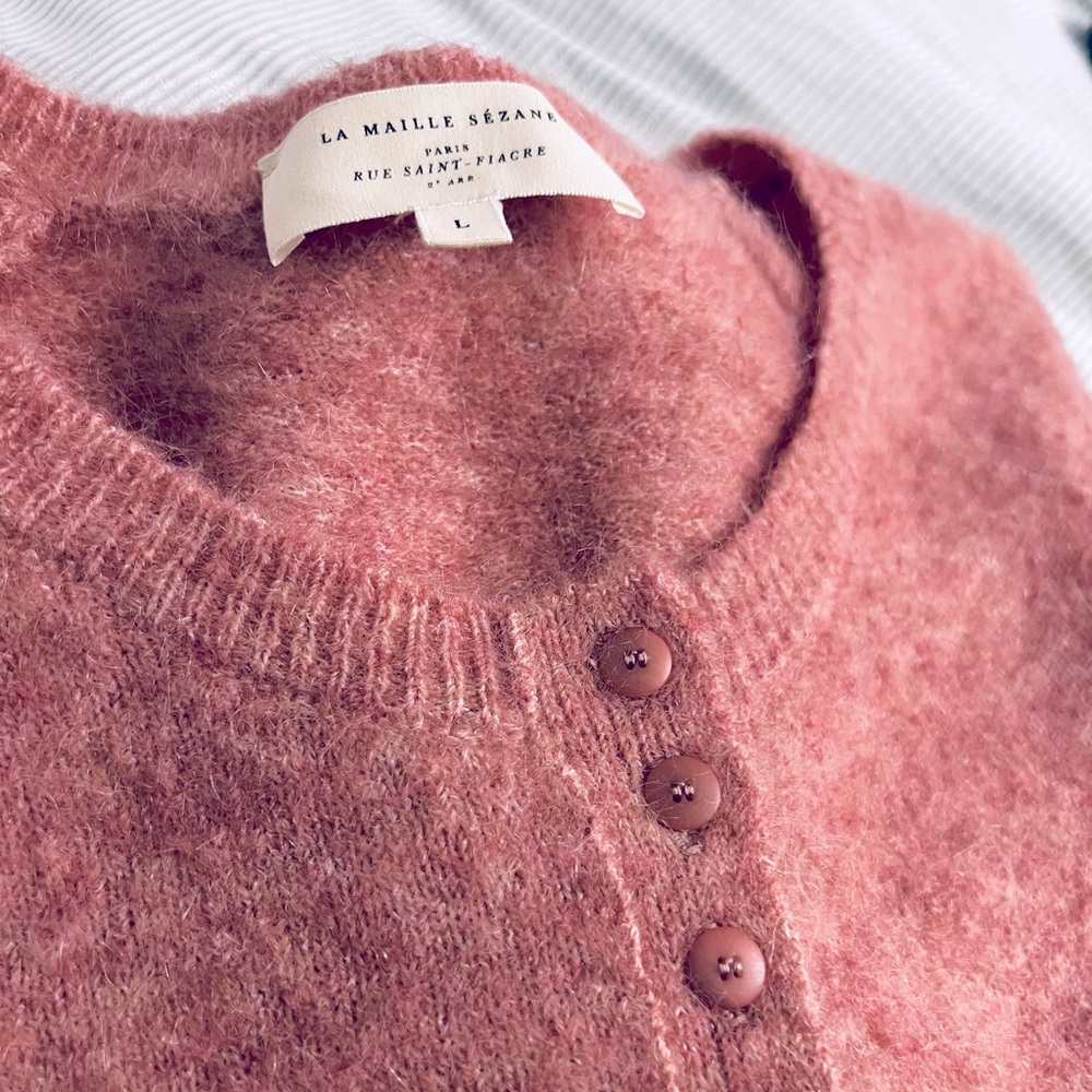 Sézane Léon jumper, rose, L